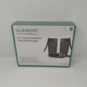 QUINEAR Air Compression Leg Massager For Circulation & Pain QN-005A Sealed Box